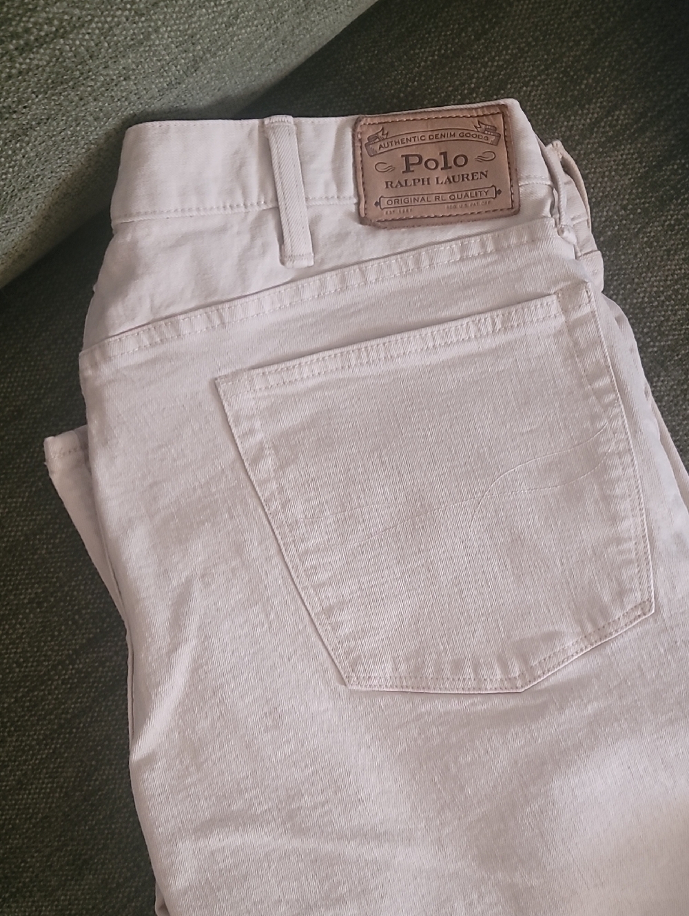 Polo by Ralph Lauren Cream Men's Classic Fit Jeans